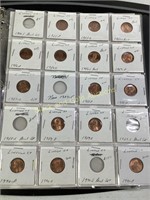 1980-2009 Lincoln Cents not all years complete