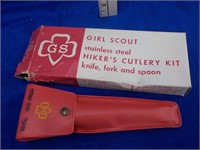 Girl Scout Hiker's cutlery kit