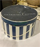 Vintage hat box from Strawbridge and Clothier