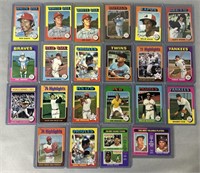 1975 Topps Stars Baseball Card Lot