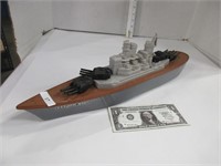 Vintage toy Strom Becker battleship