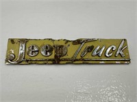 Jeep Truck Emblem