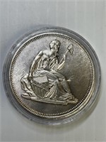 Seated Liberty 1oz Silver Round