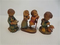 3 Vintage ANRI Figurines 2&3/4"