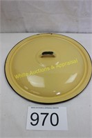 Yellow - Mustard Enamelware Lid