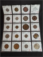 (20) FOREIGN COINS