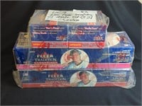 2000 FLEER TRADITION W/ 2 UPDATE SETS- ALL SEALED