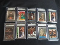 46 MISC GRADED CARDS