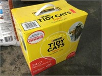 new box 27lb tidy cats litter