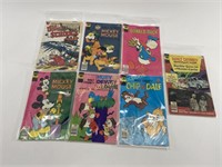 (7) VTG Disney Comics: Mickey Mouse & More