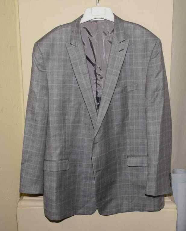 MENS CALVIN KLEIN BRAND SUIT JACKET MENS SIZE 50 L