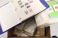 Worldwide 5000+ stamps in envelopes & glassines