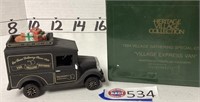 DEPT 56 HERITAGE SERIES "EXPRESS VAN"