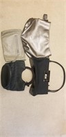 (4) Black/Silver Handbags