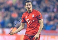 Robert Lewandowski Autograph  Photo