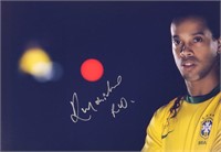 Ronaldinho Autograph  Photo