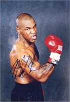 Mike Tyson Autograph  Photo