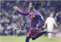 Ronaldinho Autograph  Photo