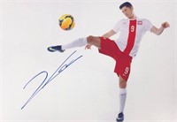 Robert Lewandowski Autograph  Photo