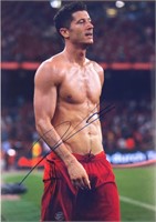 Robert Lewandowski Autograph  Photo