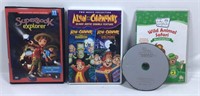 New Open Damaged Box Lot of 4 Kids DVD's