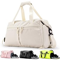 Weekender Duffel Bag with Shoe Compartment