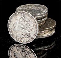 Coin Roll Of 1878-P Morgan Silver Dollars
