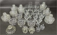 Candlewick Glass Lot