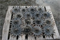 16 YETTER TRASH WHIPPER WHEELS