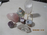 Box of  small Collectible Stones