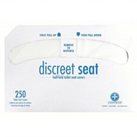 Pack of 250 sheets HOSPECO Toilet Seat Cover