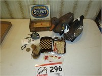 Duck Decoys, Driesch's Select Cigar Box, Laminate