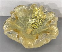 Blown Glas Art Bowl/Ashtray