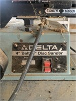 Delta 4" belt sander
