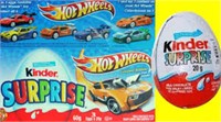 Kinder Surprise Hot wheelsx24 *PAST EXP DATE*