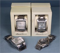 (4) Kenneth Cole Quartz Wrist Watches