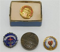 Vintage Assortment of Reward Pins