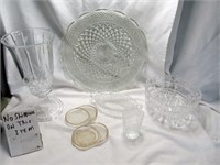 Vintage & Ornate Glass Service & Decor