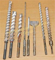 7 Large Hilti Hammer Drill Bits, Chisel Bit