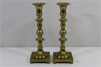 10" Brass Candlesticks