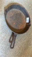 Vintage Cast Iron 8 Inch Skillet Double Pour