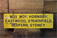 Woy Woy  - Sydney - Destination Board