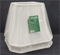 (2) Style 155 Replacement Lampshades NEW