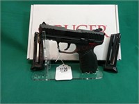 New! Ruger SR22 .22LR pistol. 2 magazines, box,