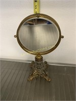 Double sided mirror w magnifier