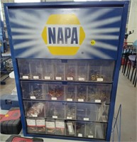 Napa Light Bulb display case and assortment -