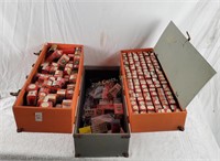 G E Serviceman's Case Full Of Vintage Boxed Tubes