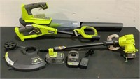 Ryobi Leaf Blower And Weed Trimmer