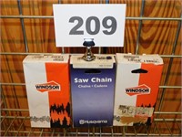 (3) NEW WINDSOR 58APLG68 SAW CHAINS