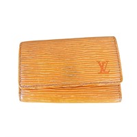 Louis Vuitton Epi Orange 5 Ring Key Case Wallet